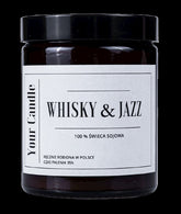 Bougie soja whisky & jazz 180 ml - VOTRE BOUGIE